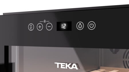 Teka RVF 10032 GBK Thermo-elektrische wijnkoeler Vrijstaand Zwart 32 fles(sen) - Afbeelding 6
