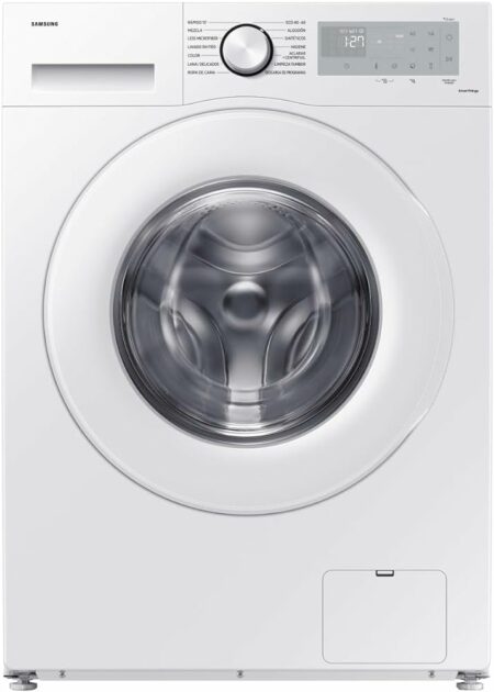 Samsung  Serie 5 WW90CGC04DTH Vrijstaande ecobubble™-wasmachine, 9 kg lading, 1400 tpm centrifugeren, Wit