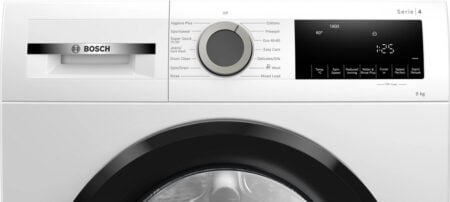 Bosch Serie 4 WGG04409GB wasmachine Voorbelading 9 kg 1400 RPM Wit DHZ1524 - Afbeelding 4