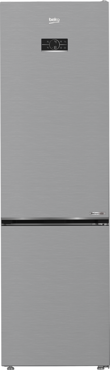 Beko B5RCNA405LXB: Koel-vriescombinatie (Vriezer onderaan, 59,5 cm)