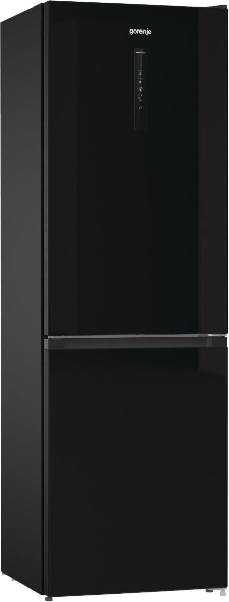 Gorenje NRK6192ABK4 koel-vriescombinatie Vrijstaand 302 l E Zwart - Afbeelding 4