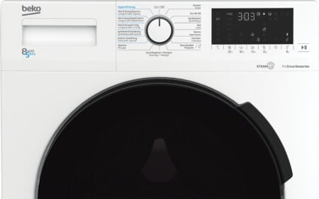 Beko HTV8716XWST Was-droogcombinatie Vrijstaand Voorbelading Wit D - Afbeelding 4