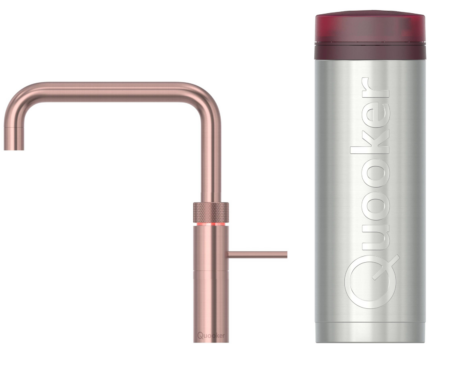 QUOOKER PRO3 FUSION SQUARE ROSE KOPER - 3FSRCO