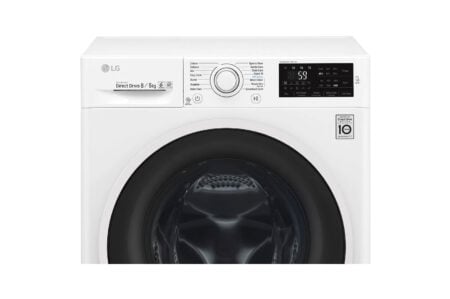 LG GD3M108N3 Was-droogcombinatie Vrijstaand Voorbelading Wit E - Afbeelding 5