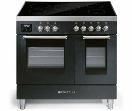 Fratelli MI2920I5FEMANCR inductie fornuis met 5 zones / zones, antraciet