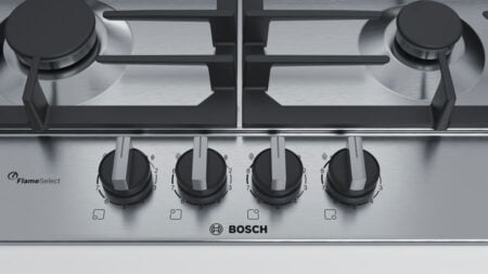 Bosch Serie 6 PCP6A5B90N kookplaat Roestvrijstaal Ingebouwd 60 cm Gaskookplaat 4 zone(s) - Afbeelding 3