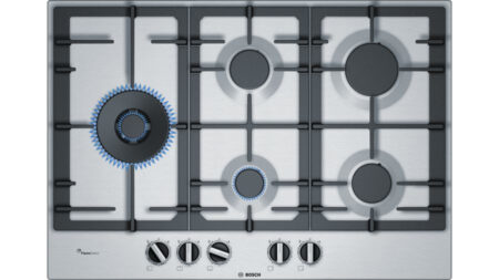 Bosch Serie 6 PCS7A5C90N kookplaat Roestvrijstaal Ingebouwd 60 cm Gaskookplaat 5 zone(s) - Afbeelding 7