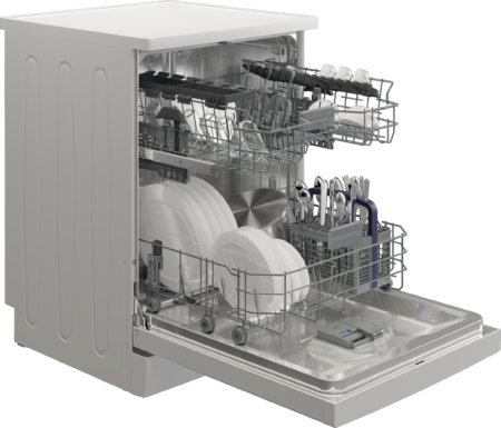 Beko BDFN26440W2 vaatwasser Vrijstaand 14 couverts C - Afbeelding 3