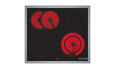 Bosch Serie 4 NKN645GA2E kookplaat Zwart Ingebouwd 60 cm Keramisch 4 zone(s)