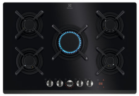 Electrolux KGG753753K Zwart Ingebouwd 75 cm Gaskookplaat 5 zone(s) - Afbeelding 9