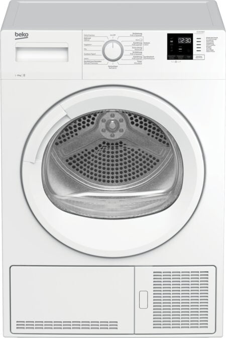 OP=OP - Beko DCU8235BXT2 wasdroger Vrijstaand Voorbelading 8 kg B Wit