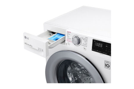 LG F4WV308S4B wasmachine Voorbelading 8 kg 1400 RPM Wit - Afbeelding 6