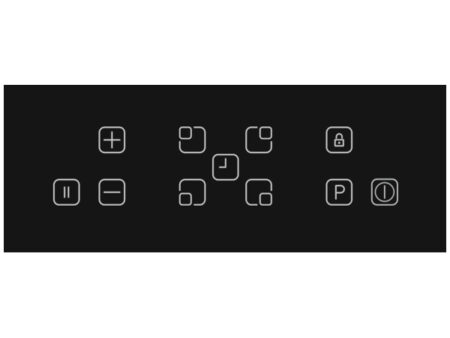Sharp KH-6I45FT00-EU kookplaat Zwart Ingebouwd 60 cm Inductiekookplaat zones 4 zone(s) - Afbeelding 5