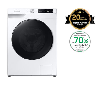 Samsung WD90T634DBE Was-droogcombinatie Vrijstaand Voorbelading Wit E - Afbeelding 4