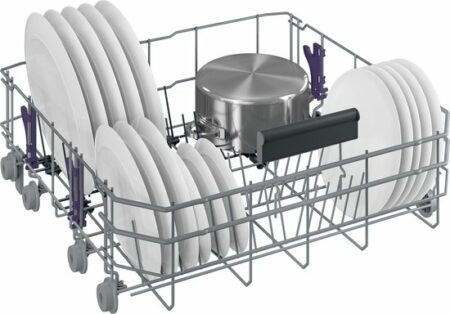 Beko BDSN3844M0X half geintegreerde vaatwasser CornerIntens SteamGloss® - Afbeelding 4