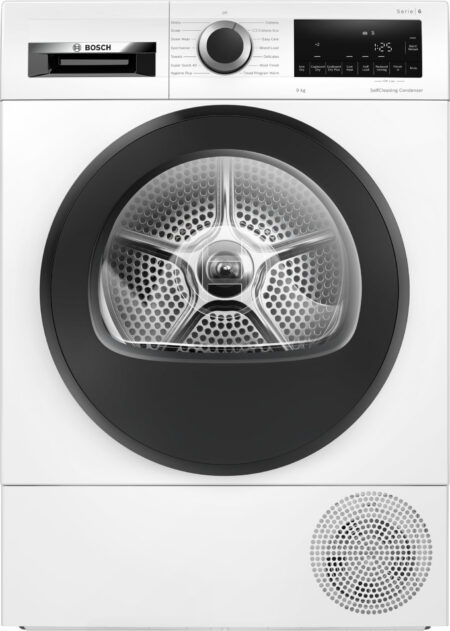 Bosch Serie 6 WQG24509GB wasdroger Vrijstaand Voorbelading 9 kg A++ Wit