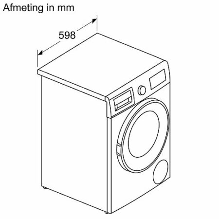 BOSCH Serie 6 WNG24405NL Was-droogcombinatie 9/6 kg 1400 rpm - Afbeelding 8