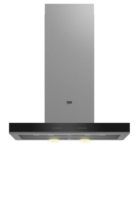 Beko BHCB63640BH afzuigkap Muurmontage Zwart, Roestvrijstaal 627 m³/uur A - Afbeelding 8