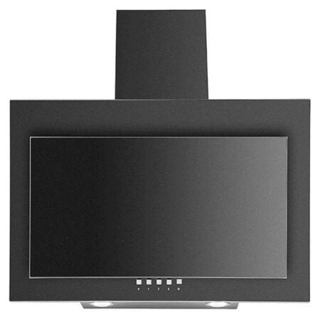 Ciarko NTI 60 BL afzuigkap Muurmontage Zwart 280 m³/uur C - Afbeelding 2