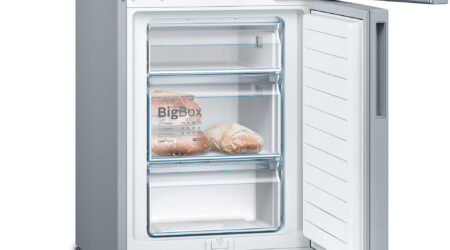 Bosch Serie 4 KGV332LEA koel-vriescombinatie Ingebouwd 289 l E Roestvrijstaal - EWO236 - Afbeelding 6