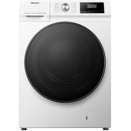 Hisense WDQA1014EVJM Was-droogcombinatie Vrijstaand Voorbelading Wit D DHZ145 - Afbeelding 3