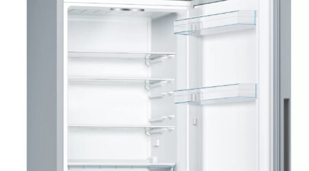 Bosch Serie 4 KGV332LEA koel-vriescombinatie Ingebouwd 289 l E Roestvrijstaal - EWO236 - Afbeelding 5