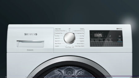 Siemens iQ300 WT45N201GB wasdroger Vrijstaand Voorbelading 8 kg B Wit DHZ108 - Afbeelding 5