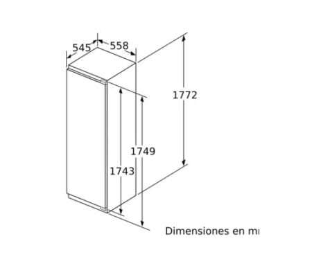 Siemens iQ500 KI81RAFE0 koelkast Ingebouwd 319 l E Wit - Afbeelding 7
