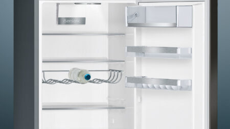 Siemens iQ500 KG39E8XBA koel-vriescombinatie Vrijstaand 343 l B Zwart, Roestvrijstaal - Afbeelding 4