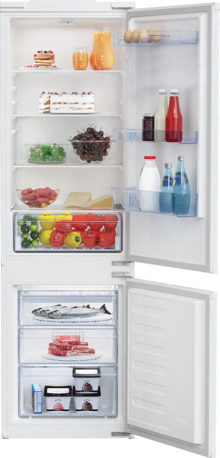 Beko BCSA285K4SN koel-vriescombinatie Ingebouwd 271 l E Wit - Afbeelding 7