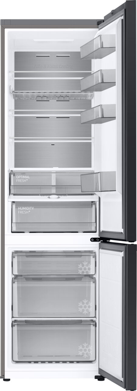 Samsung RL38A7B5BS9/EG koel-vriescombinatie Vrijstaand 387 l B Roestvrijstaal EWO1415 - Afbeelding 4