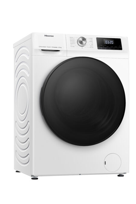 Hisense WDQA8014EVJM Was-droogcombinatie Vrijstaand Voorbelading Wit D DHZ142 - Afbeelding 6