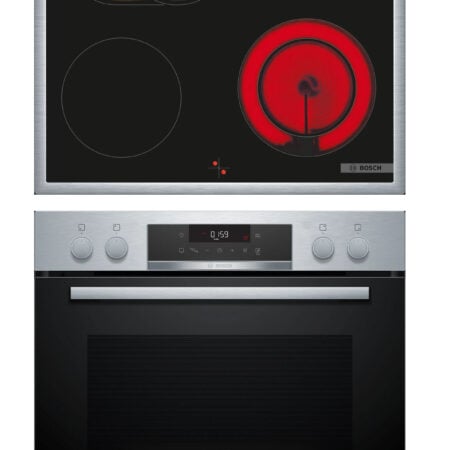 Bosch HND271AS63 (HEA171BS2 + NKN645GA2E) kooktoestelaccessoire Keramisch Elektrische oven EWO122