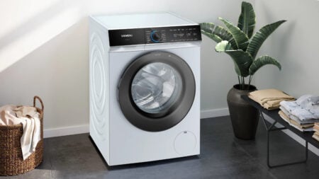 Siemens iQ700 WG54B2030 wasmachine Voorbelading 10 kg 1400 RPM Zwart EWO173 - Afbeelding 5