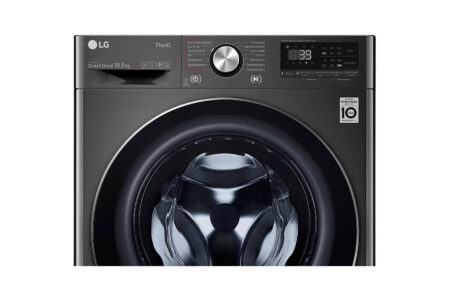 LG F6WV710P2S wasmachine Voorbelading 10,5 kg 1560 RPM Zwart, Roestvrijstaal EWO99 - Afbeelding 6