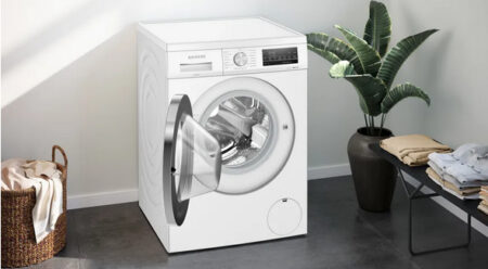 Siemens iQ500 WU14UT28 wasmachine Voorbelading 8 kg 1400 RPM Wit EWO1414 - Afbeelding 5