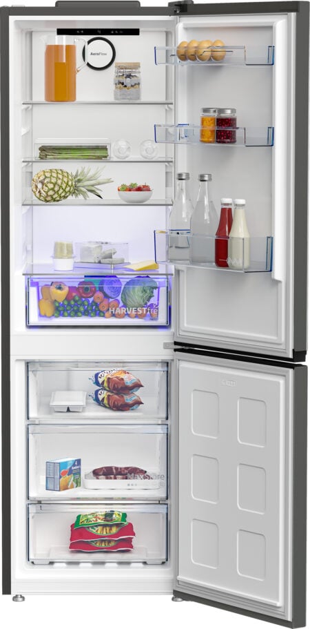 Beko B5RCNA366HG Vrijstaand 316 l C Aluminium Koel/vries DHZ2144 - Afbeelding 6