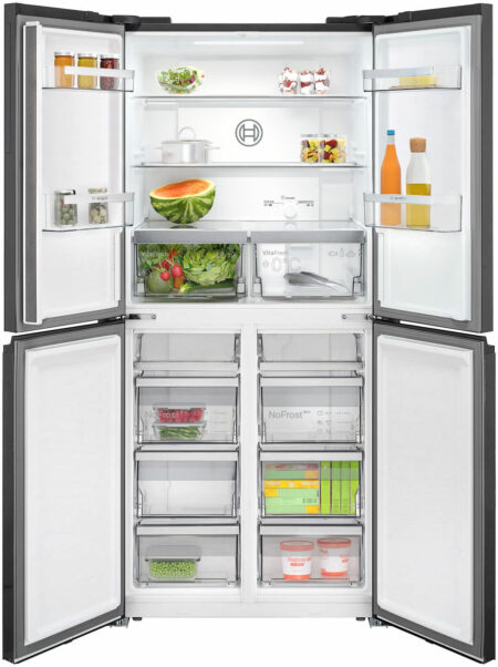 Bosch Serie 4 KMC85LBEA amerikaanse koelkast Vrijstaand 547 l E Zwart - Afbeelding 10
