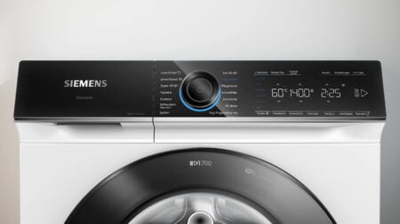 Siemens iQ700 WG54B2030 wasmachine Voorbelading 10 kg 1400 RPM Zwart EWO173 - Afbeelding 3