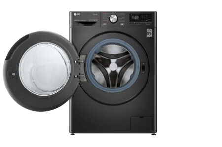 LG F6WV710P2S wasmachine Voorbelading 10,5 kg 1560 RPM Zwart, Roestvrijstaal EWO99 - Afbeelding 3
