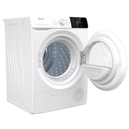 Hisense DHGE901 wasdroger Vrijstaand Voorbelading 9 kg A++ Wit DHZ946 - Afbeelding 6