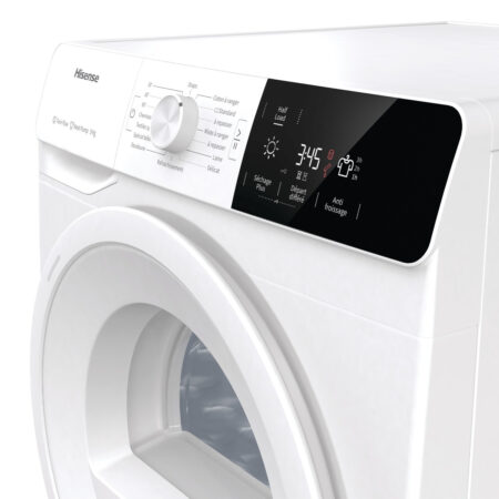 Hisense DHGE901 wasdroger Vrijstaand Voorbelading 9 kg A++ Wit DHZ946 - Afbeelding 3