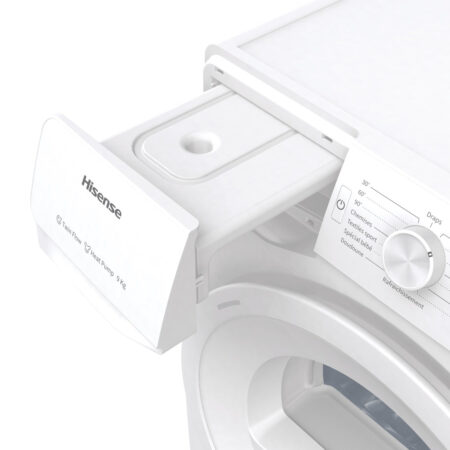 Hisense DHGE901 wasdroger Vrijstaand Voorbelading 9 kg A++ Wit DHZ946 - Afbeelding 5