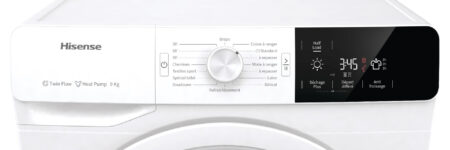 Hisense DHGE901 wasdroger Vrijstaand Voorbelading 9 kg A++ Wit DHZ946 - Afbeelding 4