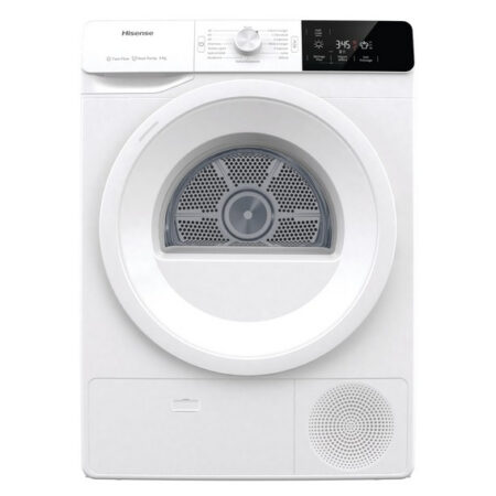Hisense DHGE901 wasdroger Vrijstaand Voorbelading 9 kg A++ Wit DHZ946