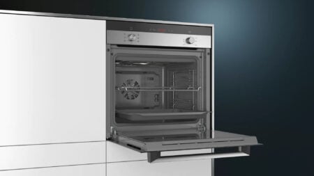 Siemens iQ100 HB113FBS1 oven 66 l A Zwart, Roestvrijstaal EWO115 - Afbeelding 6