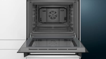 Siemens iQ100 HB113FBS1 oven 66 l A Zwart, Roestvrijstaal EWO115 - Afbeelding 4