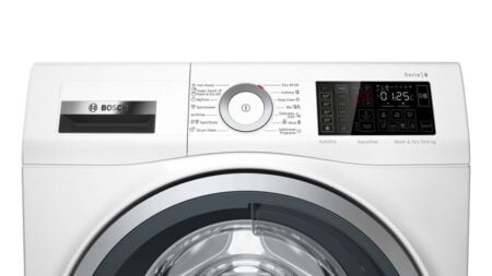 Bosch Serie 6 WDU8H541EU Was-droogcombinatie Vrijstaand Voorbelading Wit E - Afbeelding 3