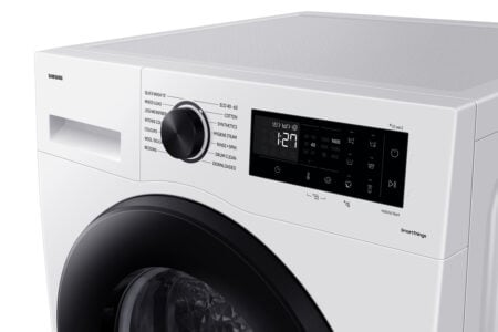 Samsung WW90CGC04DAE wasmachine Voorbelading 9 kg 1400 RPM Wit DHZ410 - Afbeelding 5