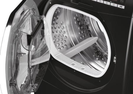 Hoover HLE C8TCEB wasdroger Vrijstaand Voorbelading 8 kg B Zwart DHZ336 - Afbeelding 7